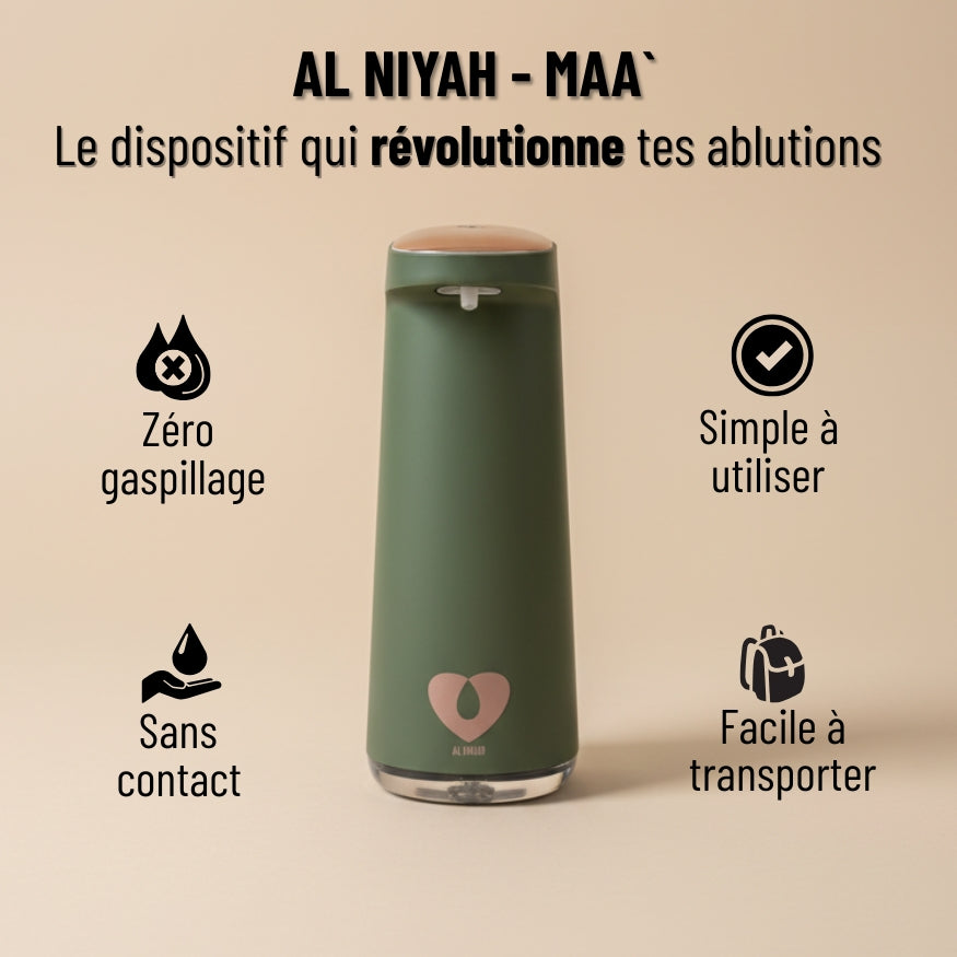 Dispositif d'aides aux ablutions Maa`