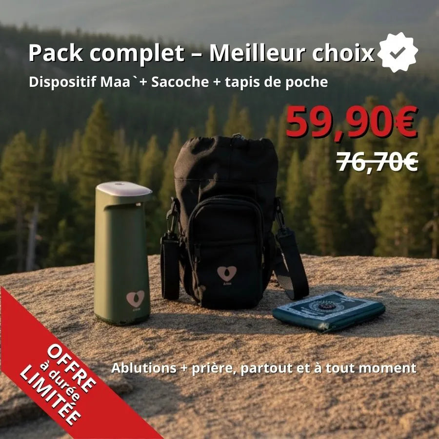 Dispositif d'aides aux ablutions Maa`