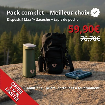 Dispositif d'aides aux ablutions Maa`